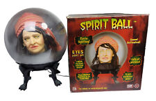 2005 Gemmy Boule Magique Animated Spirit Ball Halloween Large Prop Talks Lights picture