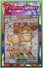 Arcanine EX - EV1: Scarlet and Purple - 224/198 - New French Pokemon Card picture
