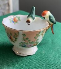 Occupied Japan Miniature Tea Cup With Birds picture