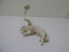 NEW Lenox Captivation Figurine Cat Kitty Kitten w/ Balloon No Box / COA picture