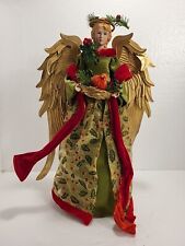 Angel Red Green Angel Christmas Tree . picture