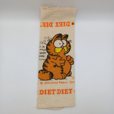 Vintage Garfield Diet Is Too Little Of A Good Thing Kitchen Towel Hand Cloth NOS picture