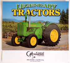 Vintage Legendary Tractors Appointment Calendar Central Mn Credit Union 2015 picture