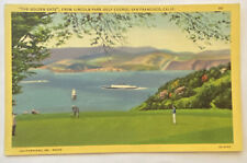 Vintage Postcard, Lincoln Golf Course, San Francisco, California, unposted picture