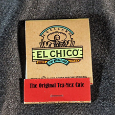 Vintage Matchbook Cover El Chico Restaurant : The Original Tex - Mex Cafe TexMex picture
