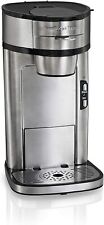 Hamilton Beach 475501 Scoop Single Serve Coffee Maker, Fast Brewing, Stainless picture