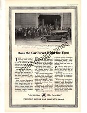 1920 Packard Does the car buyer want the facts  original Theatre ad picture