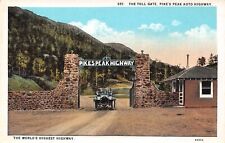 Colorado CO The Toll Gate Pikes Peak Auto Highway Postcards 5412 picture