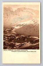 Denver CO-Colorado, Above Timberline Colorado Mountains, Vintage Postcard picture