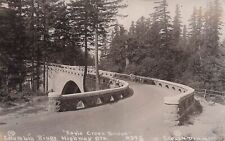 RPPC Columbia River Hwy Oregon Eagle Creek Bridge Photo Postcard E30 picture