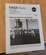 Vintage 1990's NASA Facts John F Kennedy Space Center Aeronautics Astronaut Rare picture