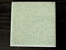 8 - Vintage 1950’s Ceramic Tile Stardust Green -Glossy Finish. picture