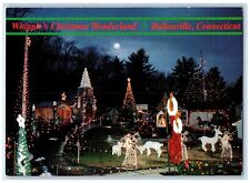 c1960s Whipple's Christmas Wonderland Scene Ballouville Connecticut CT  Postcard picture