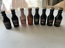 8 EMPTY Baileys Multiple Flavor 50 ml Miniature Irish Plastic Liquor Bottles picture