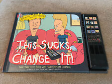 RARE beavis and butthead Giant Inactivity Book with remote control picture