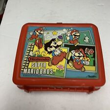 Vintage Aladdin 1988 Nintendo Super Mario Bros Lunchbox Collectible No Thermos picture