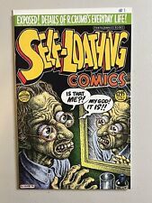 SELF LOATHING COMICS #1 (1995) Fantagraphics - Robert Crumb art - Dual Cover picture