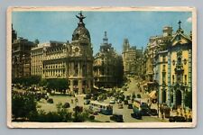 1950s Madrid Avenida de Jose Antonio Vintage Postcard picture