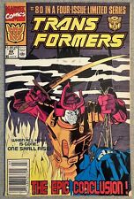 Transformers #80 Rare Newsstand Low Print Run Final Issue VG picture