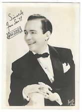 1941 Signed Souvenir Photo of Singer Jan Savitt 