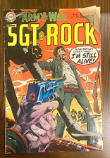 SGT Rock The Battle's Over and I'm Still Alive