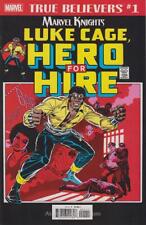 True Believers: Marvel Knights 20th Anniversary-Luke Cage, Hero for Hire #1 VF; picture