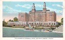 OLD POINT COMFORT, VA Virginia    CHAMBERLIN-VANDERBILT HOTEL   c1920's Postcard picture