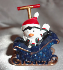 Cracker Barrel Tilt-A-Wheel Penguin in Sleigh Replacement Part Only picture