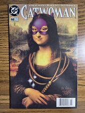CATWOMAN 66 HIGH GRADE RARE NEWSSTAND VARIANT JIM BALENT MONO LISA COVER 1999 picture
