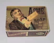 Antique Repro Acme Soap Block Faux Soap Box for Display, Burt Bros. Co. Acme B-2 picture