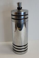Vintage Chase Chrome GAIETY Art Deco Cocktail Martini Shaker 1930s picture
