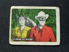 1950 Ed-U-Cards Lone Ranger Card # 89 A Drink of Water Explanation Refused (VG) picture