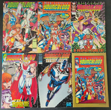 YOUNGBLOOD #0 1 2 3 (1992) 1ST SUPREME 1ST APPEARANCE PROPHET (PINK)+GOLD #1 picture