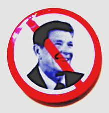 STOP REAGAN JANUARY 17, 1985 Anti President Ronald Reagan DC Protest button picture