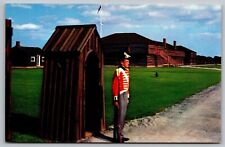 Niagara On Lake Ontario Canada Fort George Historic Landmark Chrome Postcard picture
