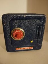 FORT KNOX Steel Safe Toy Bank 1974 combination lock picture
