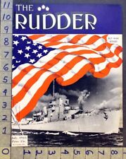 1943 WWII MILITARY NAVY SHIP PATROL TORPEDO FLAG DESTROYER DE13 COVER FC2685  picture