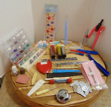 Vtg Sewing Notions & Supplies - Bobbins & Cases, Knit Picker, Seam Rippers+LOT picture