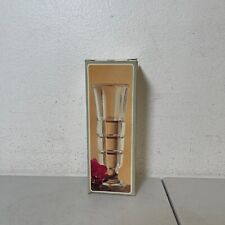 Vintage Borgonovo Milano 15 Bud Footed Vase- Made in Italy Original Packaging picture