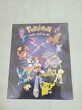 Scorpio posters 1999 Nintendo pokemon gotta catch em all  poster 22×34 Vintage picture