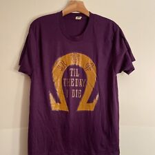Vintage 1970s Omega Psi Phi Black African American Fraternity Size Large NICE  picture