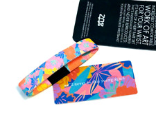 ZOX *WE'LL NEVER BE THIS YOUNG AGAIN* Silver Single Mys Med Wristband w/Card NIP picture