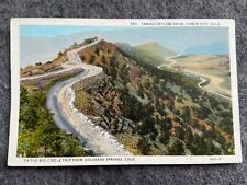 Famous Skyline Drive, Canon City Colorado Vintage Postcard picture