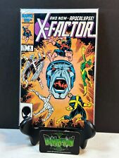 X-FACTOR #6 COMIC MARVEL 1986 1ST FULL APPEARANCE APOCALYPSE, STINGER TIMESHADOW picture