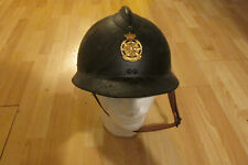 orig Belgian civil defense Adrian M31 helmet casque stahlhelm casco elmo picture