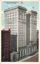 Minneapolis MN Minnesota, First National & Soo Building, Vintage Postcard picture