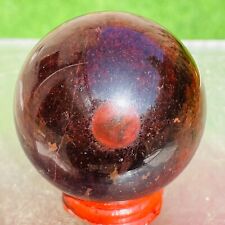 194g Natural Red Tiger's Eye Jasper Quartz Sphere Crystal Ball Specimen Healing picture