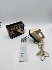 Vintage Eastern Electric Portable 5 Speed Hand Mixer Model M-5 W Box WORKS picture