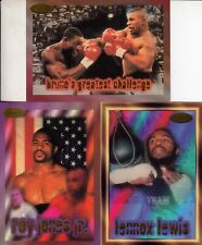 Ringside Boxing 1996 Spotlight in the Ring Promo Card Set of 3 Bruno Jones Jr. picture