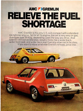 1974 Print Ad AMC Gremlin Relieve Buyer Protection Program No One else Has It picture